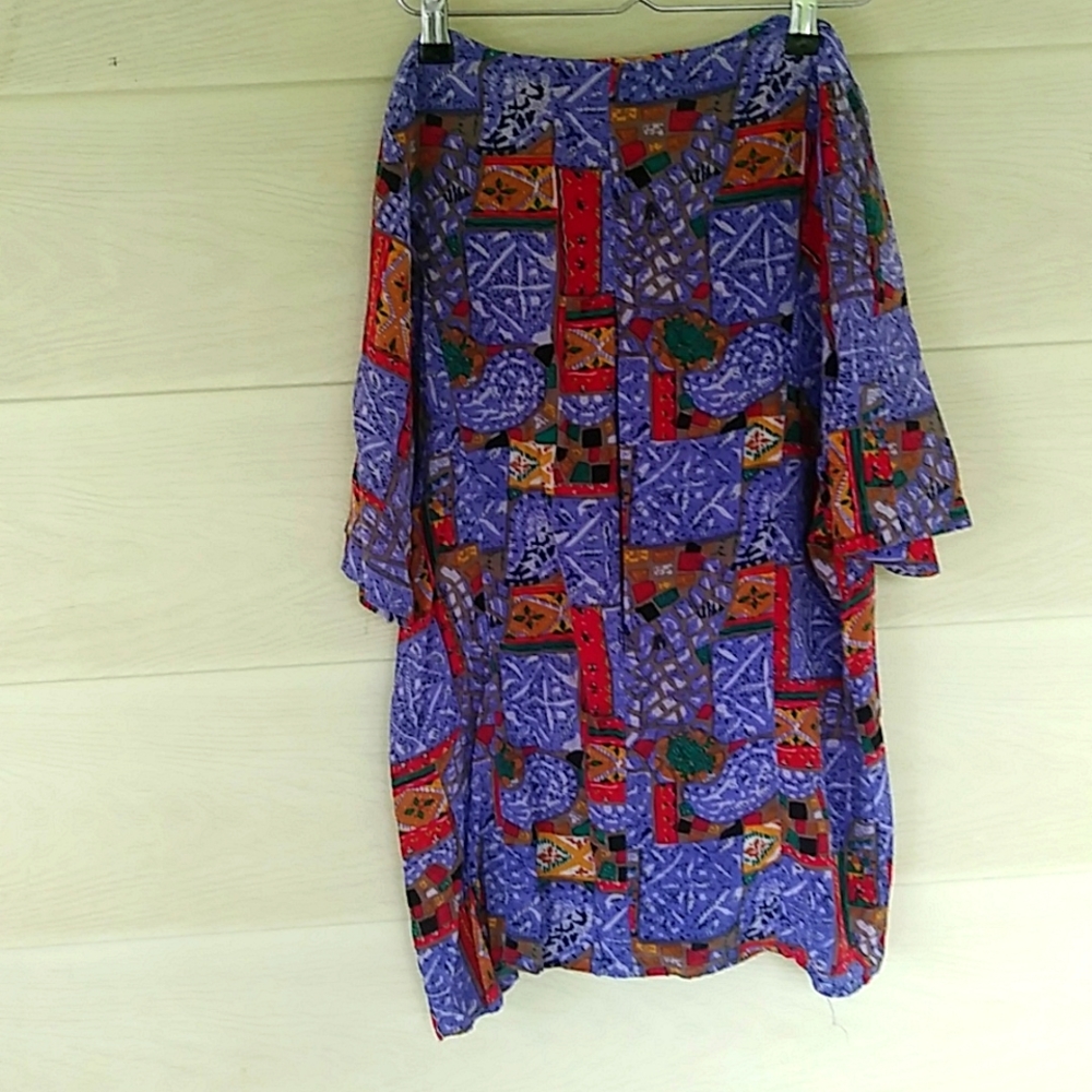 Homemade Size S/M BlueGreenRed patterns - Picture 2 of 7